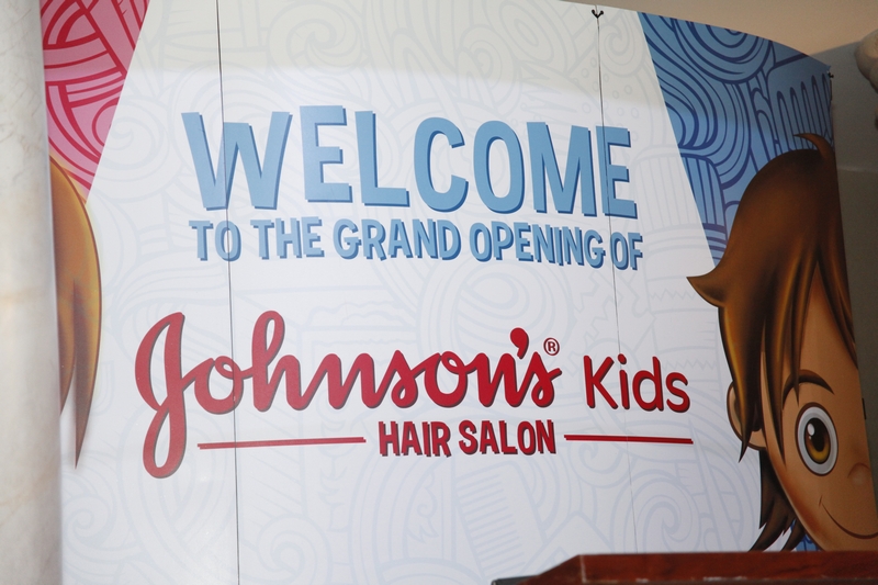 Launching of Johnson's Kids Hair Salon at KidzMondo